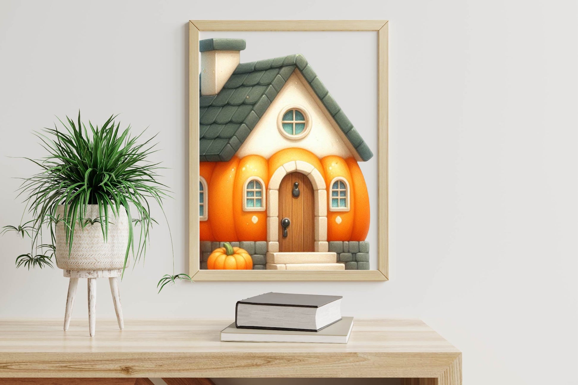 Pumpkin Cottage Clipart Bundle - CraftNest - Digital Crafting and Art