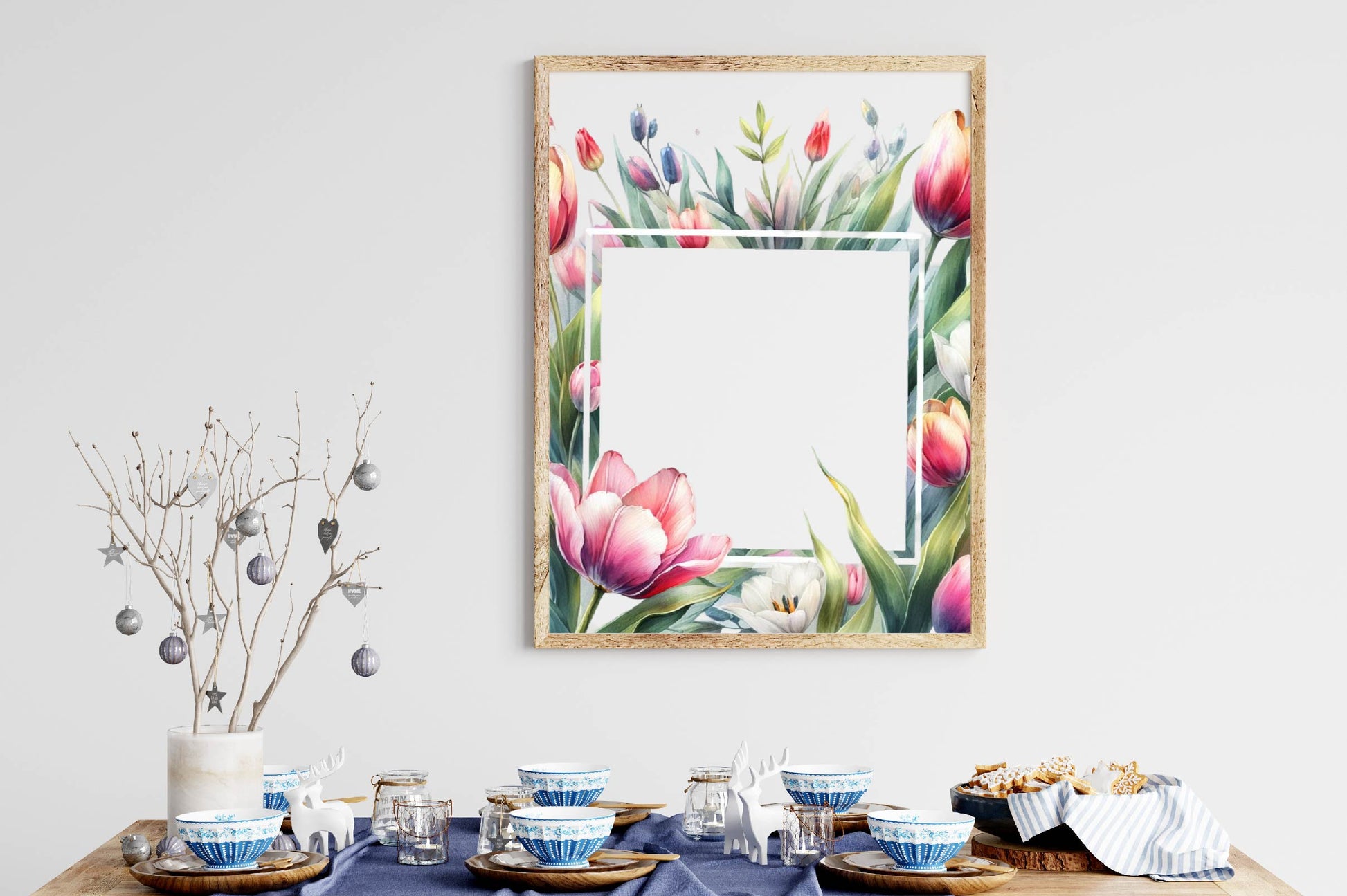 Floral Frame Clipart Bundle - CraftNest - Digital Crafting and Art