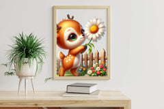 Spring Deer Clipart Bundle - CraftNest - Digital Crafting and Art