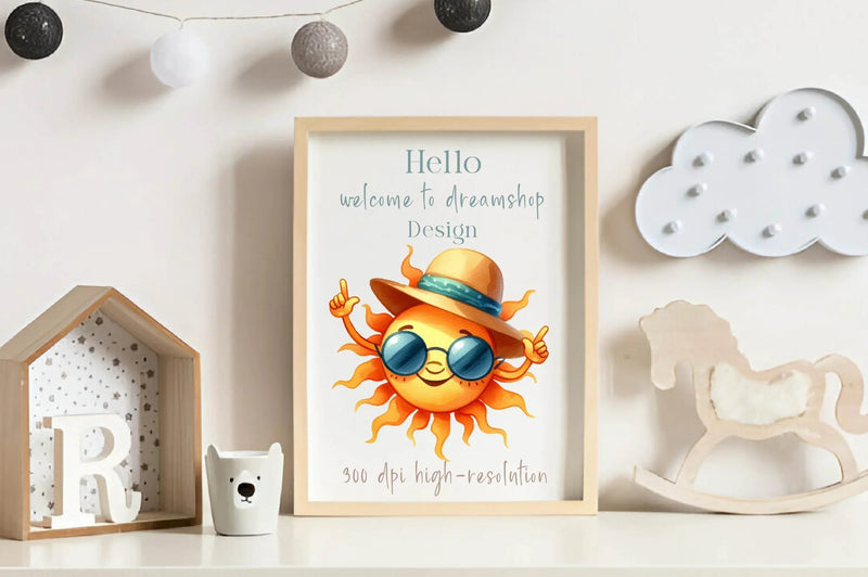 Dancing Sun Clipart Bundle - CraftNest - Digital Crafting and Art
