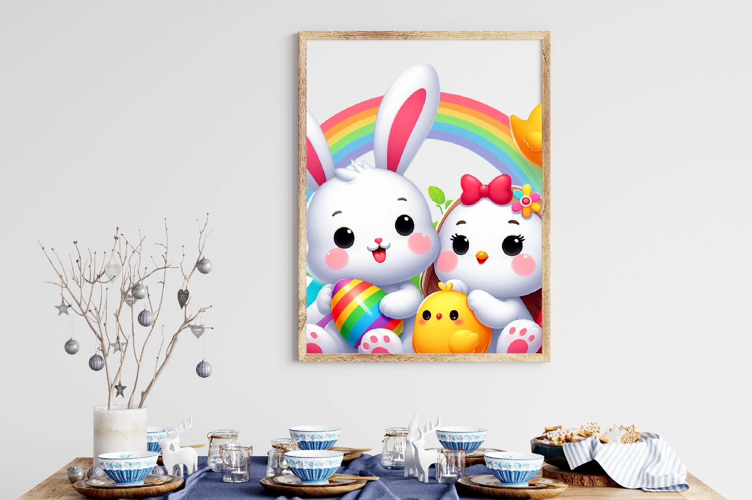 Easter Cute Bunny Clipart Bundle 1 - CraftNest - Digital Crafting and Art