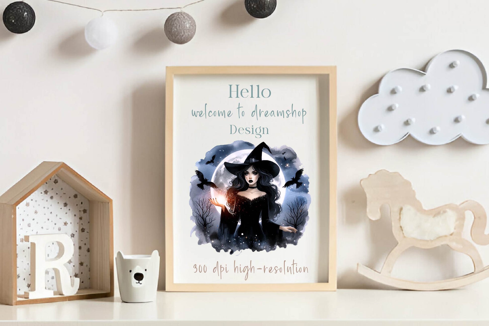 Halloween Mystical Witch Clipart Bundle - CraftNest - Digital Crafting and Art