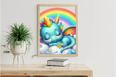 Dragon Sleeping Dragon Clipart Bundle - CraftNest - Digital Crafting and Art