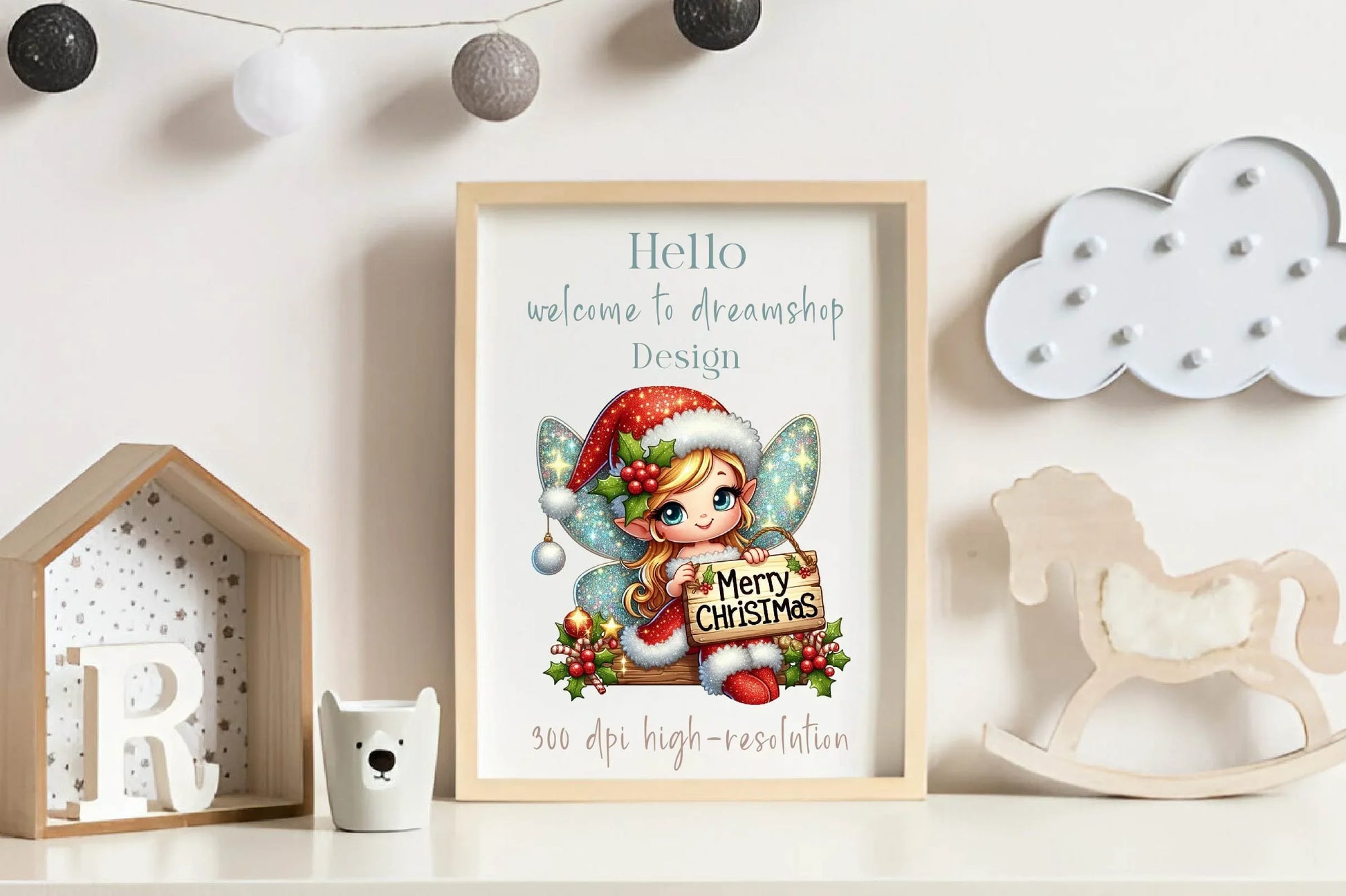 Christmas Fairy Clipart Bundle - CraftNest - Digital Crafting and Art