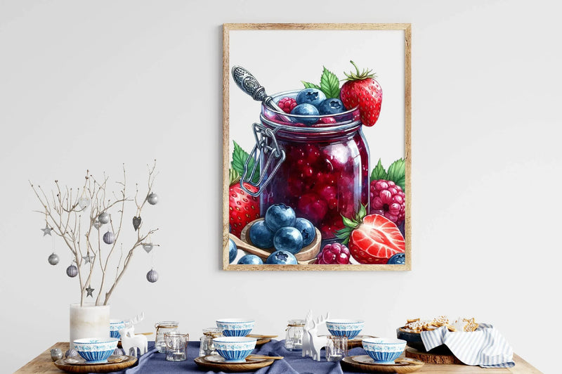 Berry Jam Clipart Bundle - CraftNest - Digital Crafting and Art