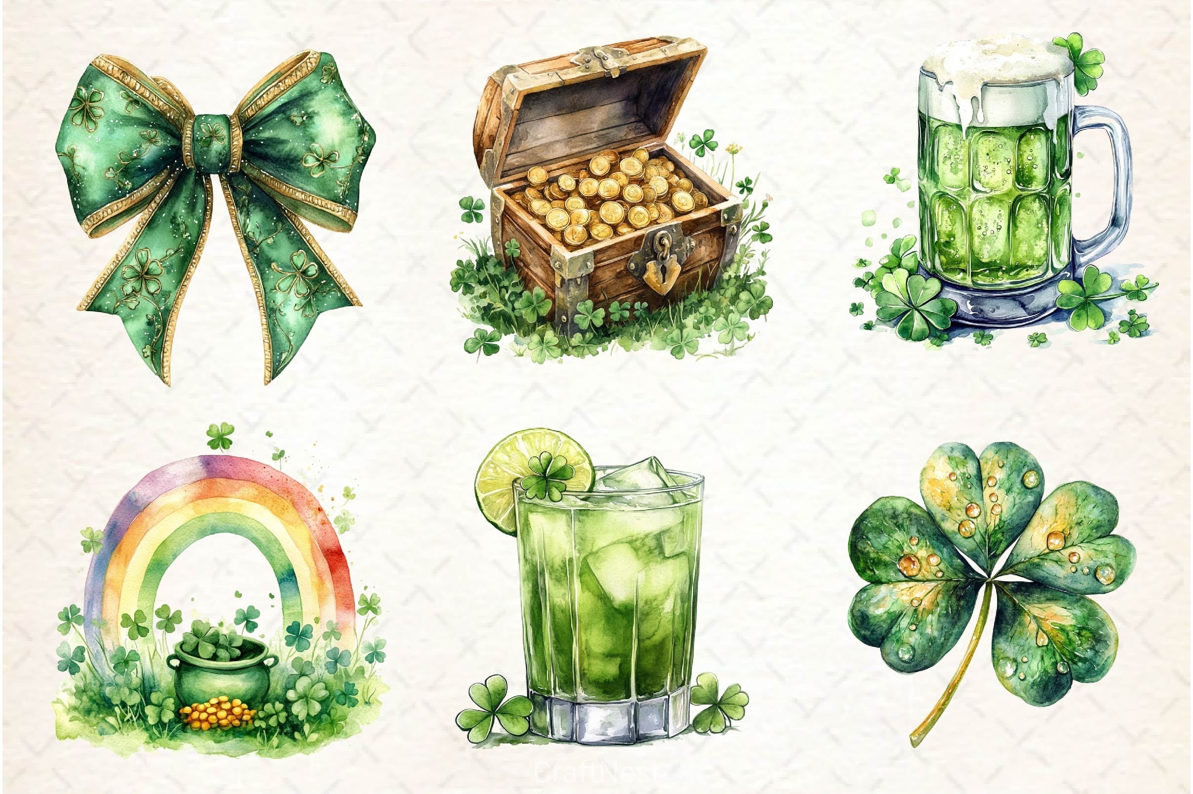 St Patrick's Day Clipart Bundle 5