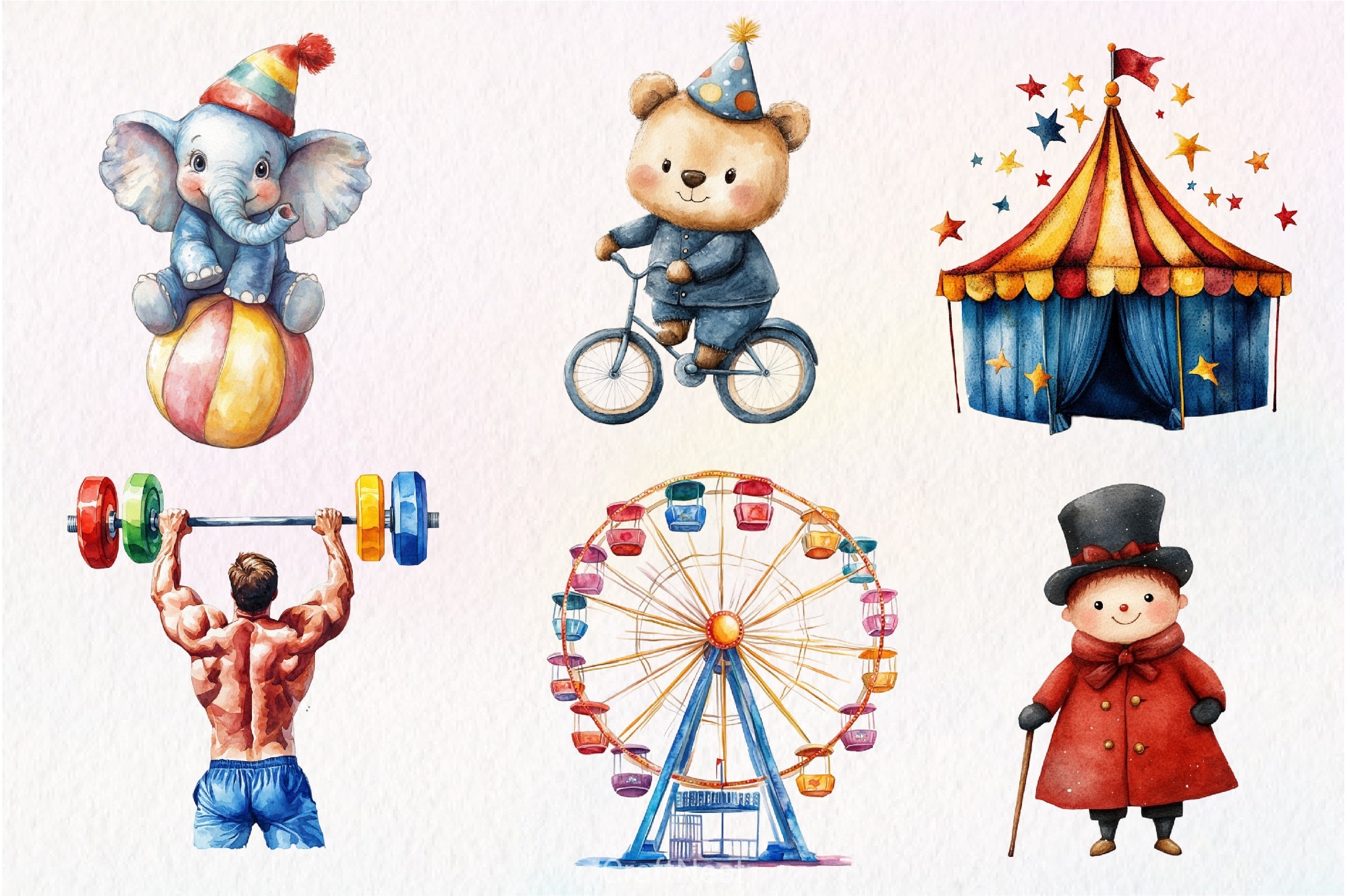 Circus Clipart Bundle