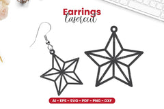 4th of July Earrings Laser Cut SVG Bundle - CraftNest - Digital Crafting and Art