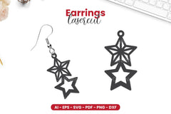4th of July Earrings SVG Bundle - CraftNest - Digital Crafting and Art