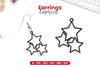 4th of July Earrings Laser Cut SVG Bundle
