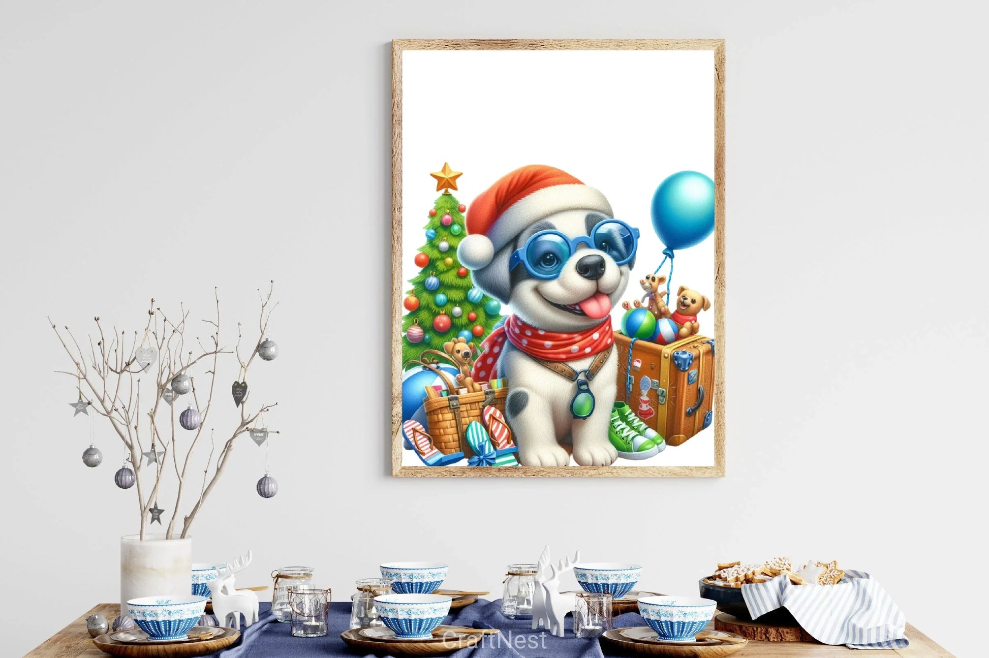 Summer Beach Dogs Clipart Bundle - CraftNest - Digital Crafting and Art