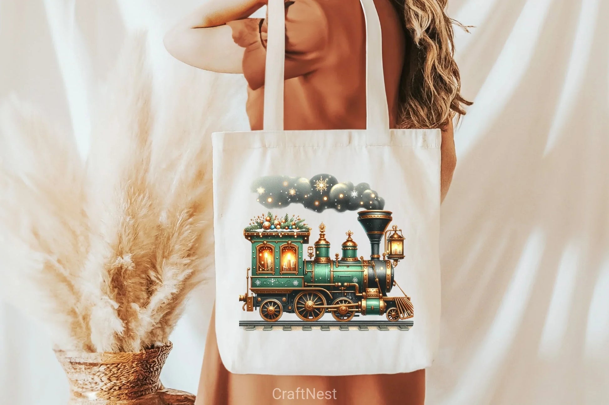 Christmas Train Clipart Bundle 4 - CraftNest - Digital Crafting and Art