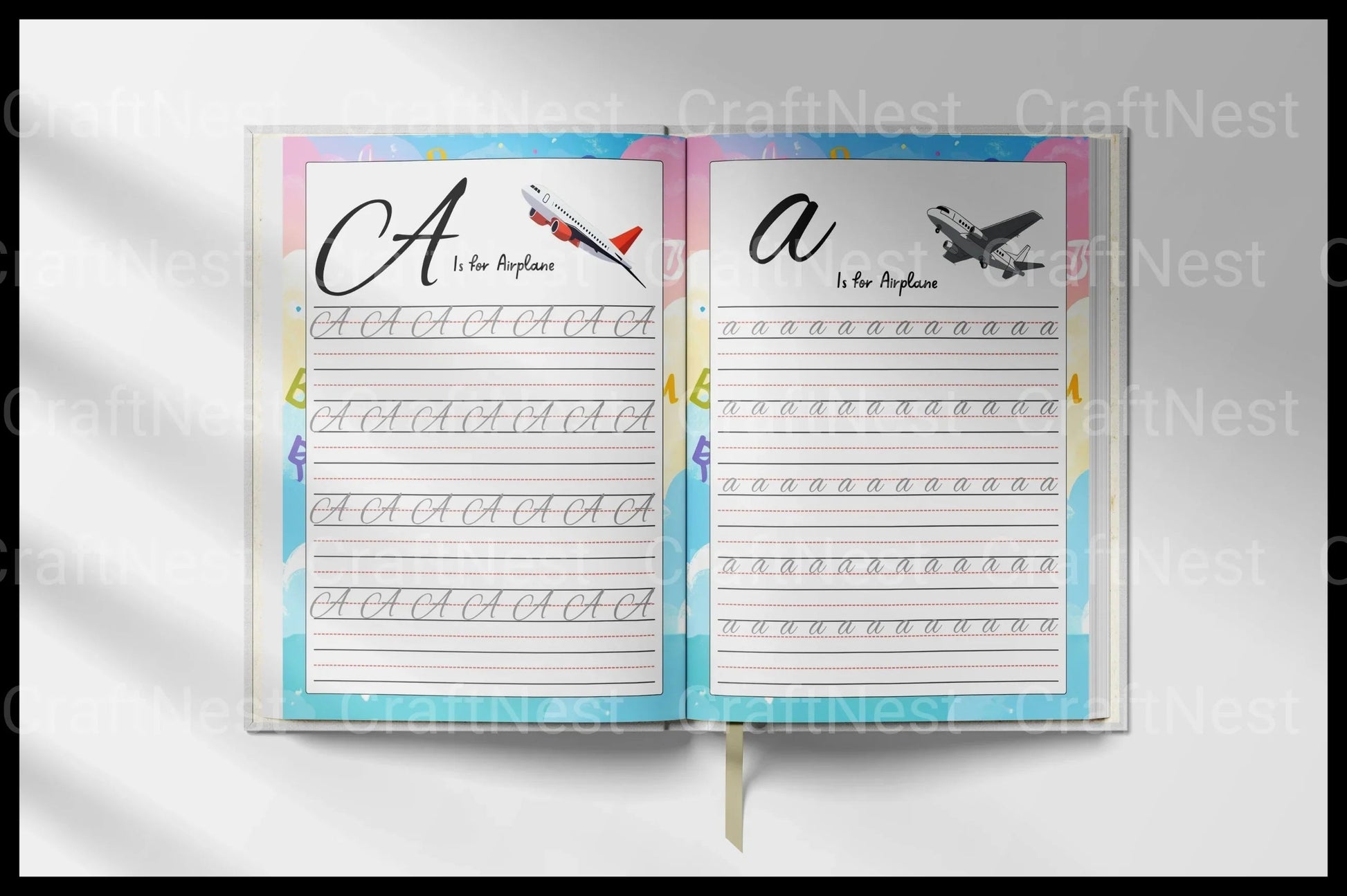 Cursive Handwriting Practice for Kids - CraftNest - Digital Crafting and Art