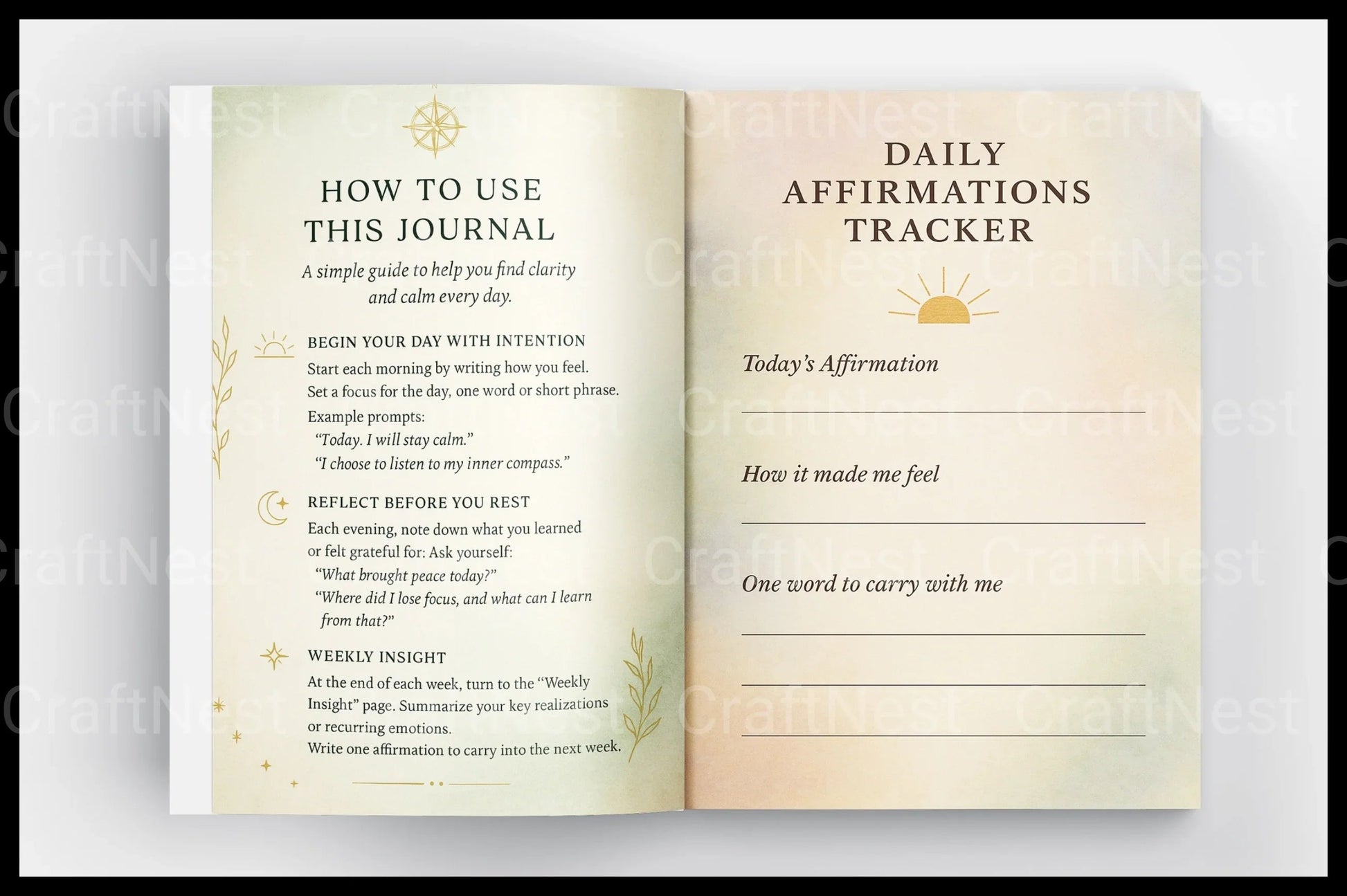 The Inner Compass: A Guide to Self-Discovery - CraftNest - Digital Crafting and Art