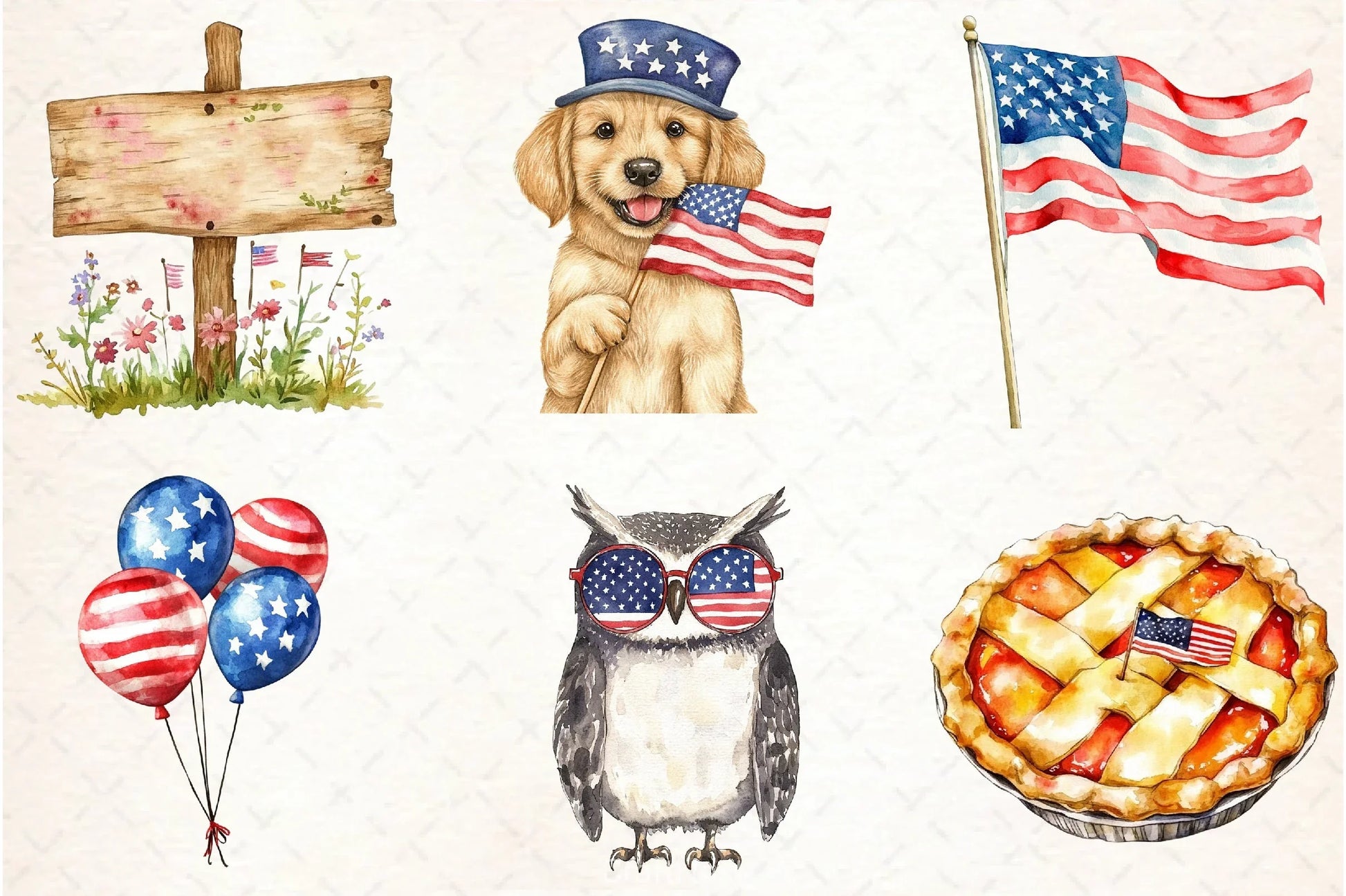 4th of July Clipart Bundle 15 - CraftNest - Digital Crafting and Art