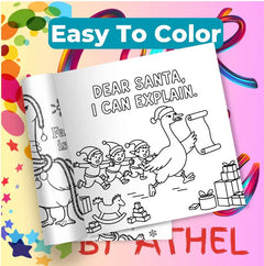 Funny Christmas Goose Coloring Book Bundle - CraftNest - Digital Crafting and Art