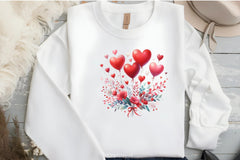Valentine's Day Balloon Clipart Bundle - CraftNest - Digital Crafting and Art