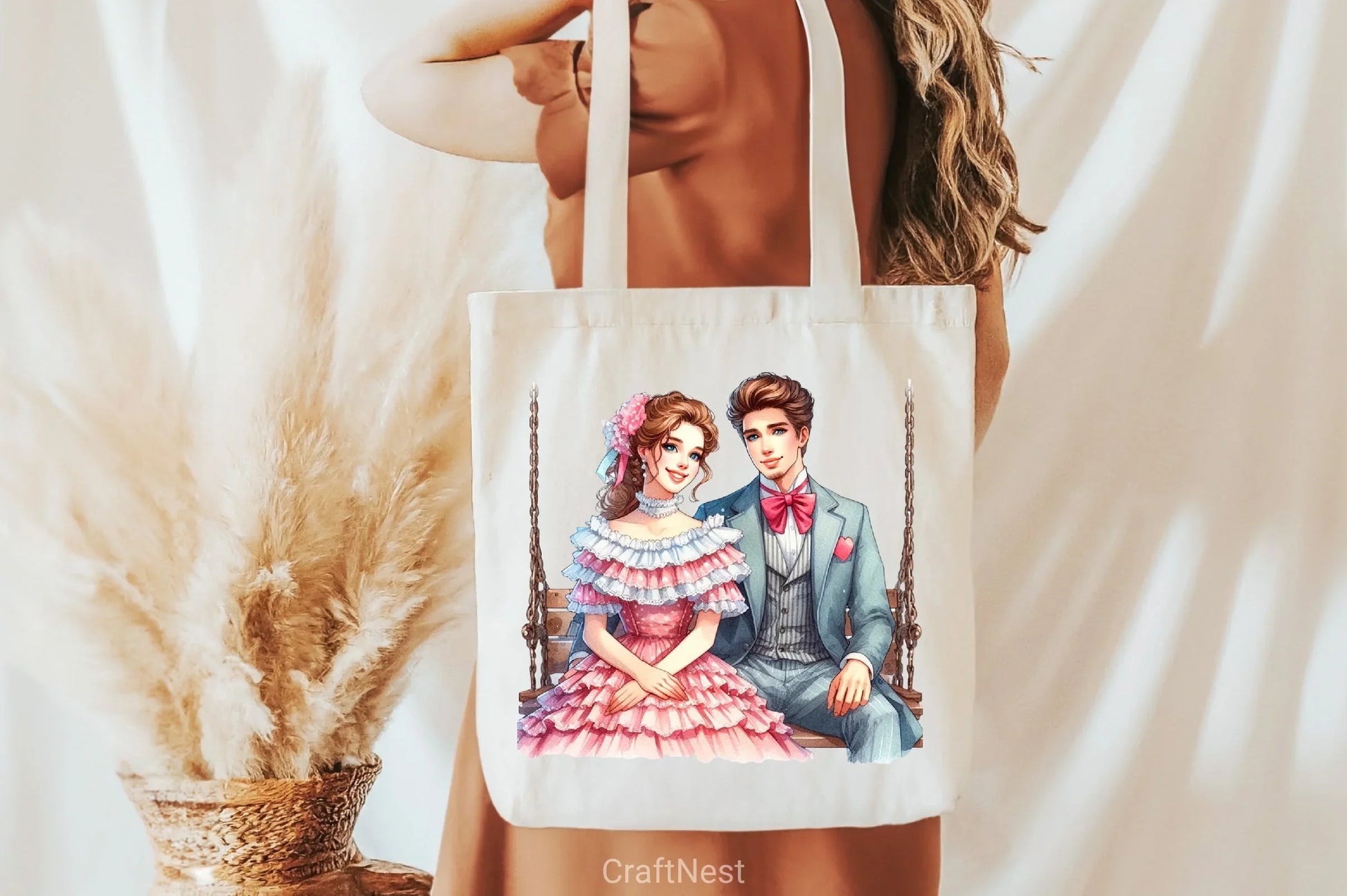 Valentine Romantic Couple Clipart Bundle 6 - CraftNest - Digital Crafting and Art