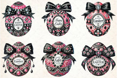 Easter Egg Clipart Bundle - CraftNest - Digital Crafting and Art