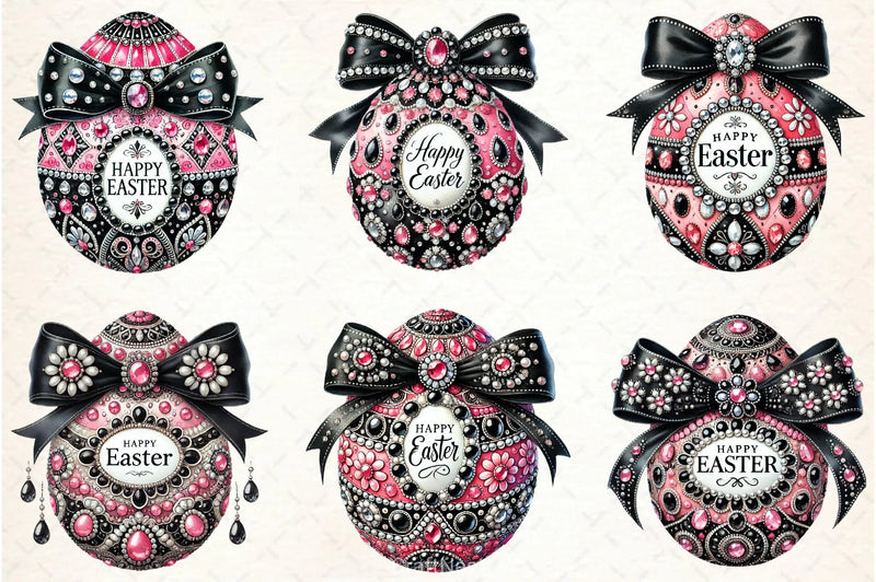 Easter Egg Clipart Bundle - CraftNest - Digital Crafting and Art