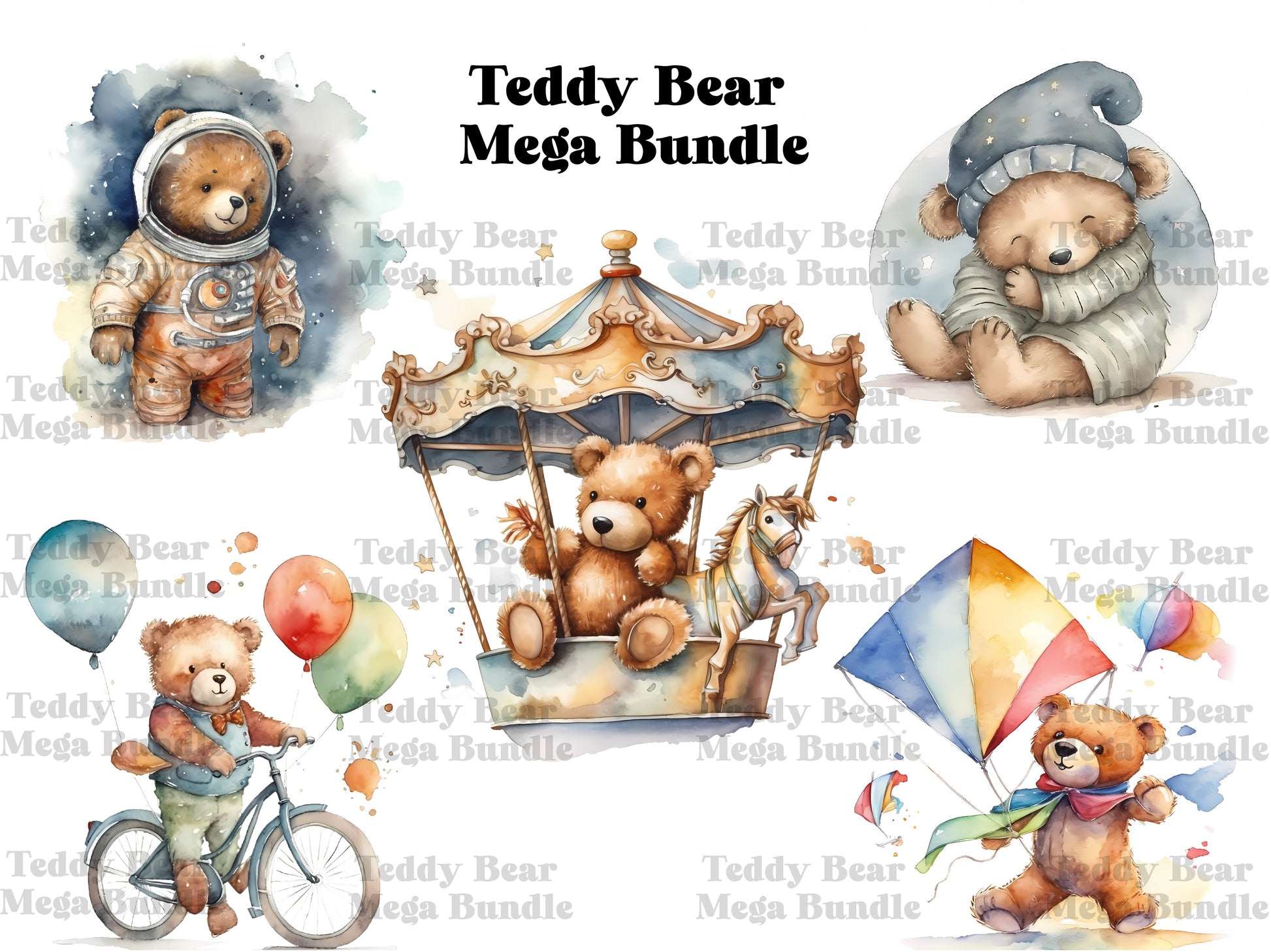 Teddy Bear Clipart - CraftNest