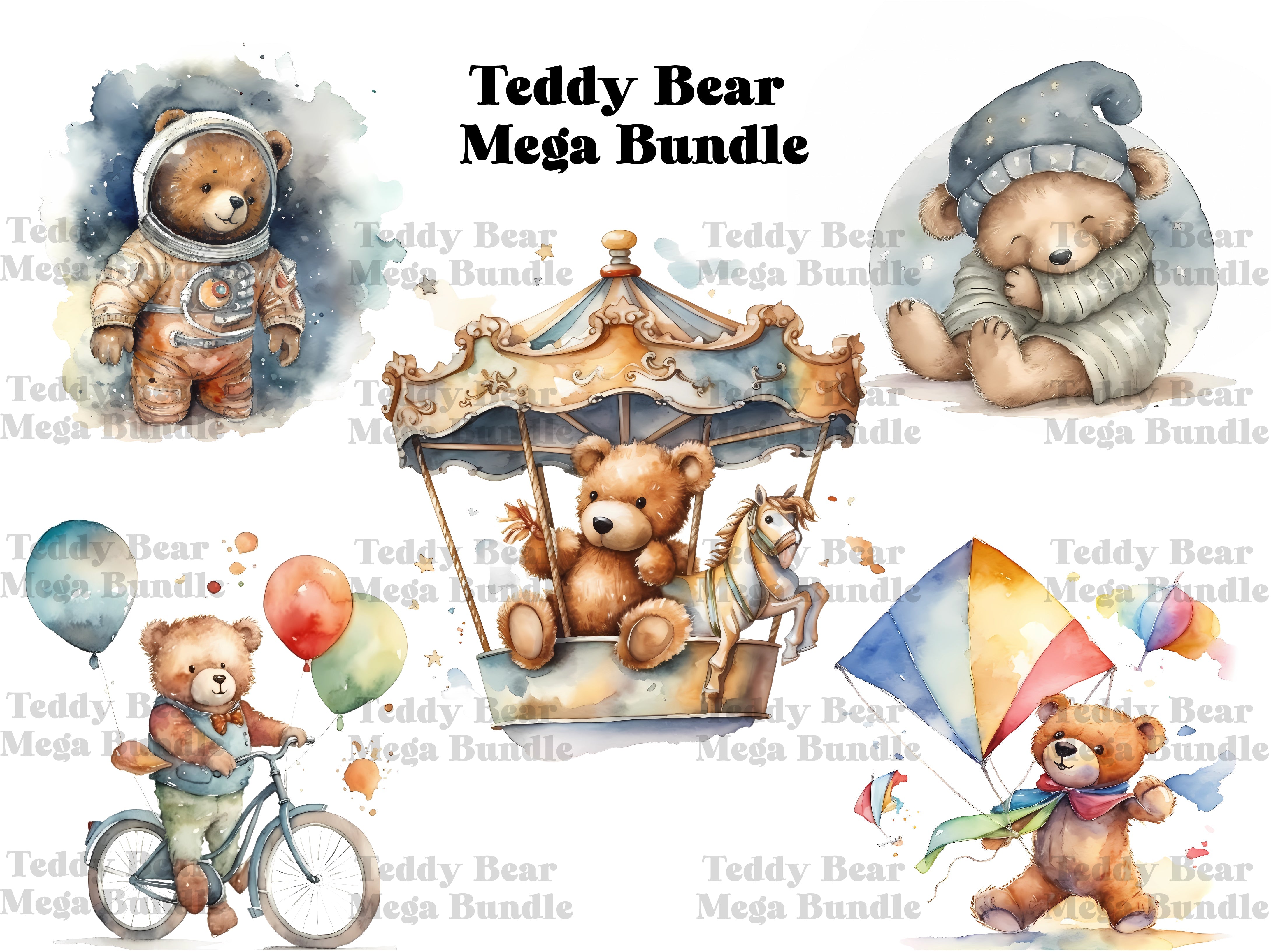 Teddy Bear Clipart - CraftNest
