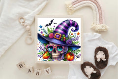 Witch Skull Clipart Bundle - CraftNest - Digital Crafting and Art