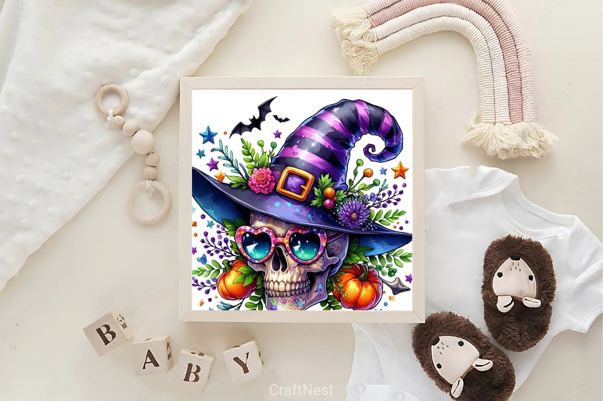 Witch Skull Clipart Bundle - CraftNest - Digital Crafting and Art