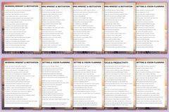 Success Mindset Prompt Book for Personal Growth - CraftNest - Digital Crafting and Art