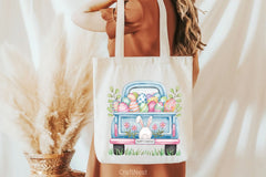 Easter Bunny Truck Clipart Bundle 2 - CraftNest - Digital Crafting and Art