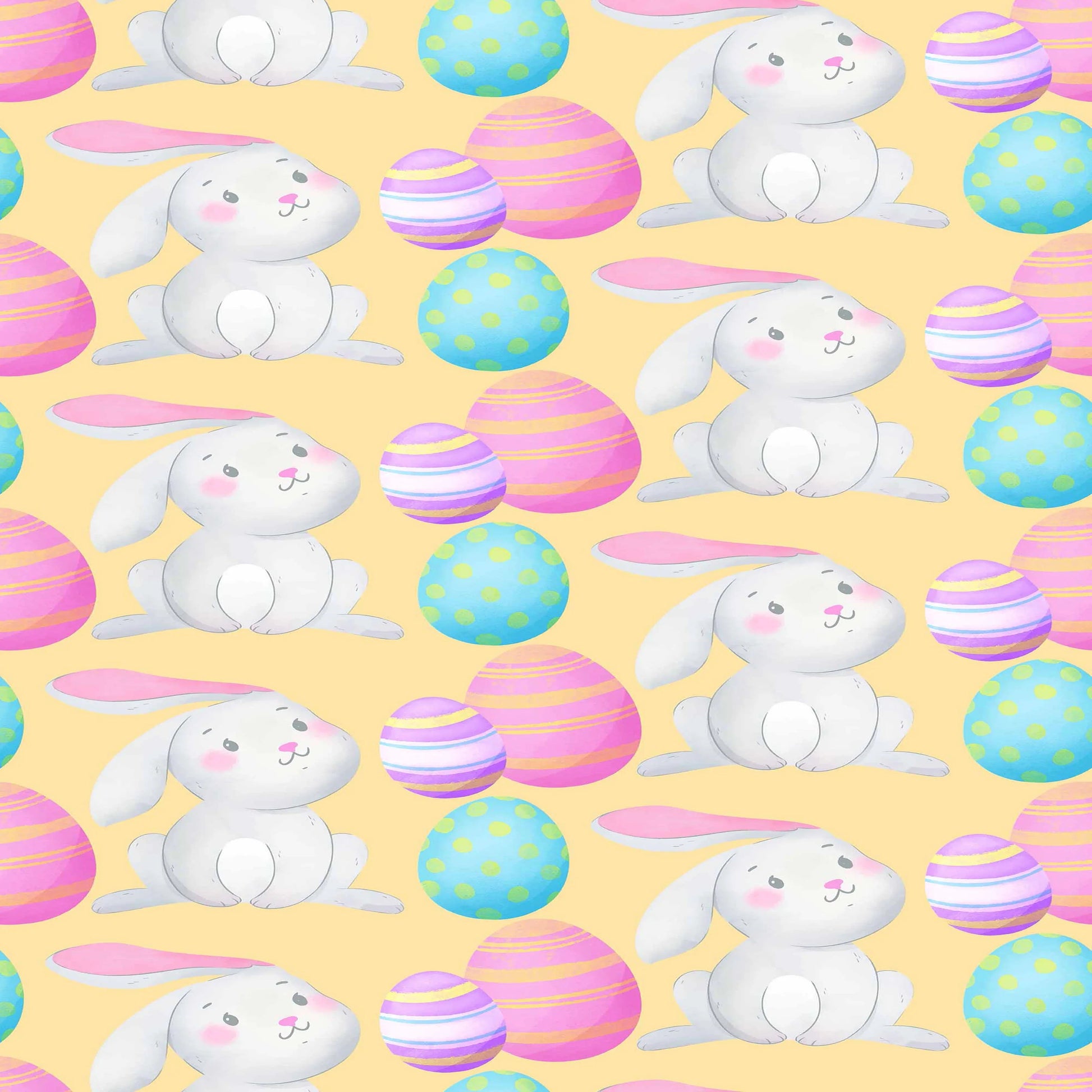 Watercolor Easter Seamless Digital Paper - CraftNest - Digital Crafting and Art