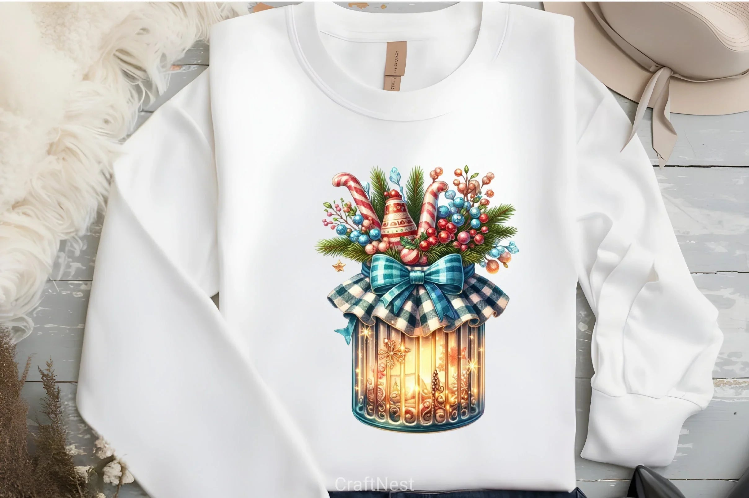 Christmas Candy Jar Clipart Bundle - CraftNest - Digital Crafting and Art