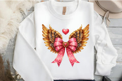 Valentine Angel Wings Clipart Bundle - CraftNest - Digital Crafting and Art