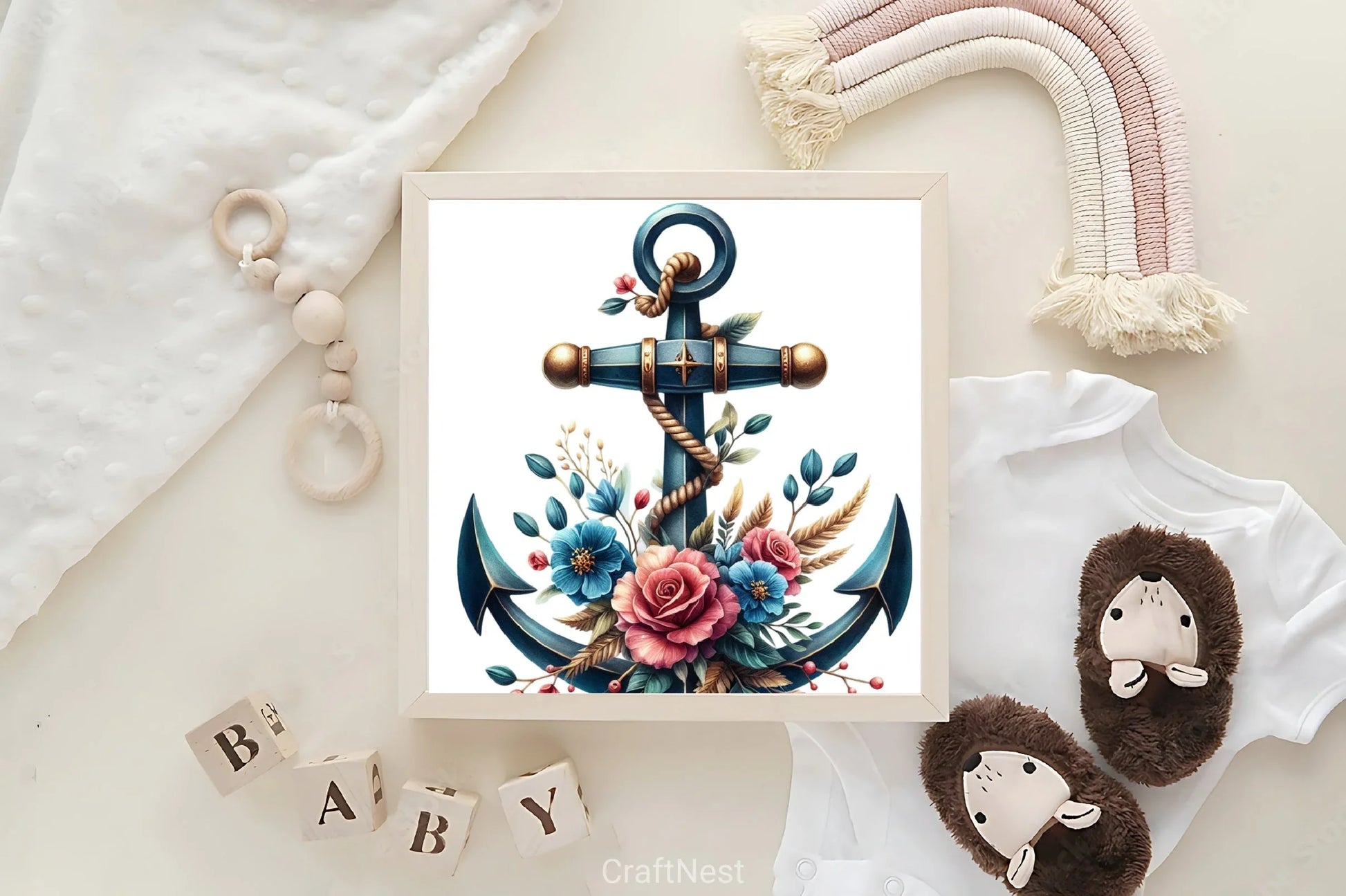 Beautiful Anchor Clipart Bundle - CraftNest - Digital Crafting and Art