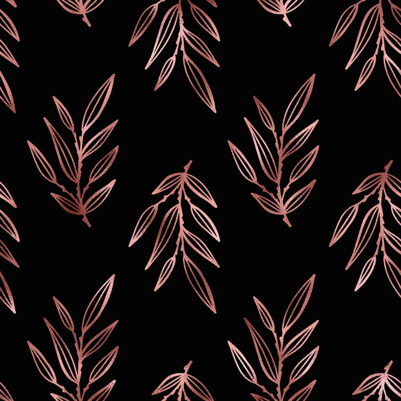 Rose Gold Foil & Black Texture Paper - CraftNest - Digital Crafting and Art