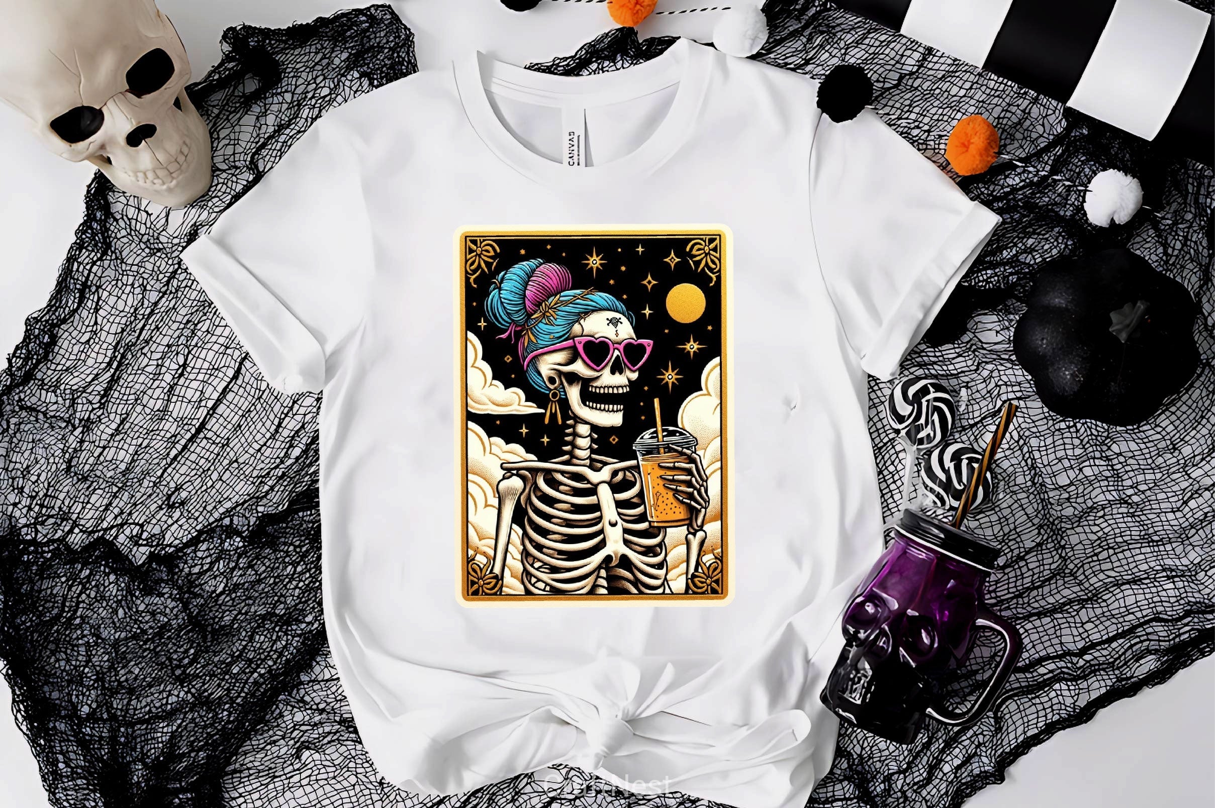 Mom Club Dropout Sassy Tarot Card Clipart Bundle