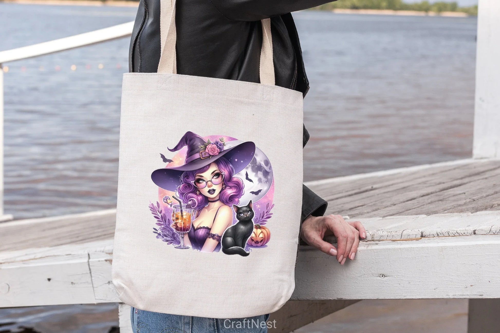 Halloween Witch Girl Clipart Bundle 1 - CraftNest - Digital Crafting and Art