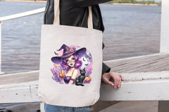 Halloween Witch Girl Clipart Bundle 1 - CraftNest - Digital Crafting and Art