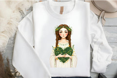 Beautiful Girl Heart Clipart Bundle - CraftNest - Digital Crafting and Art