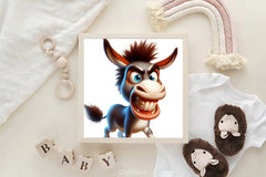 Angry Donkeys Clipart Bundle - CraftNest - Digital Crafting and Art