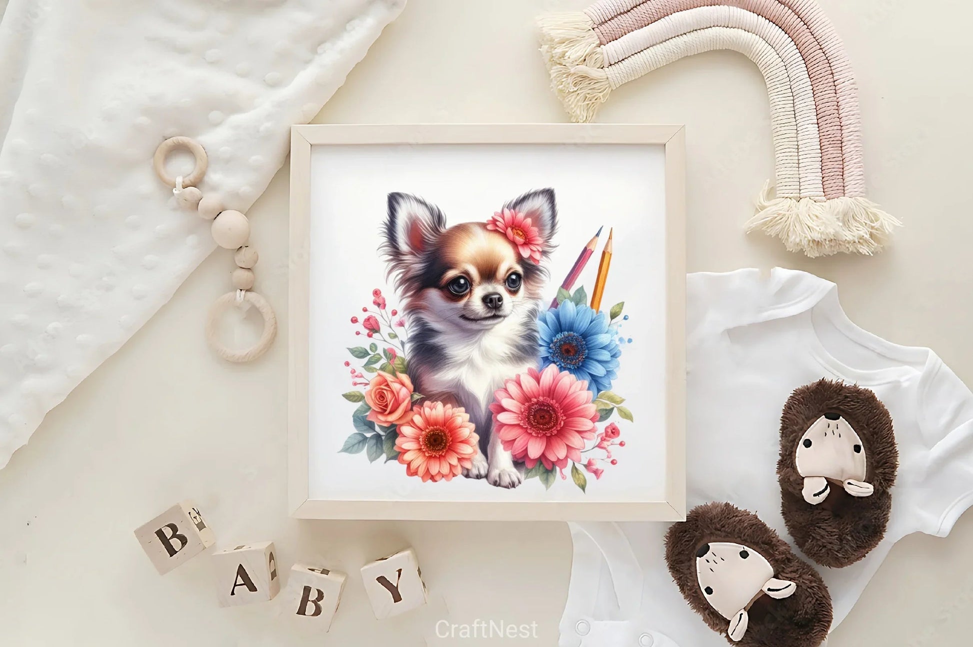 Floral Animals Clipart Bundle - CraftNest - Digital Crafting and Art