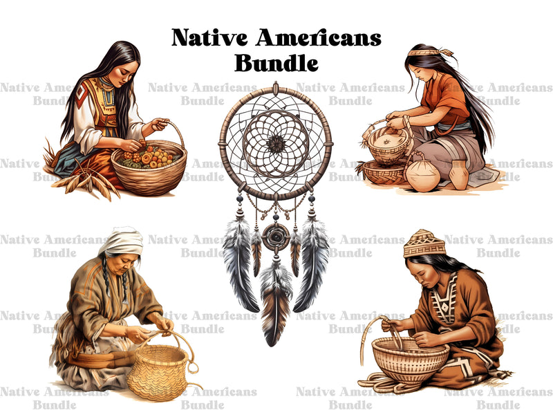 Native Americans Clipart - CraftNest