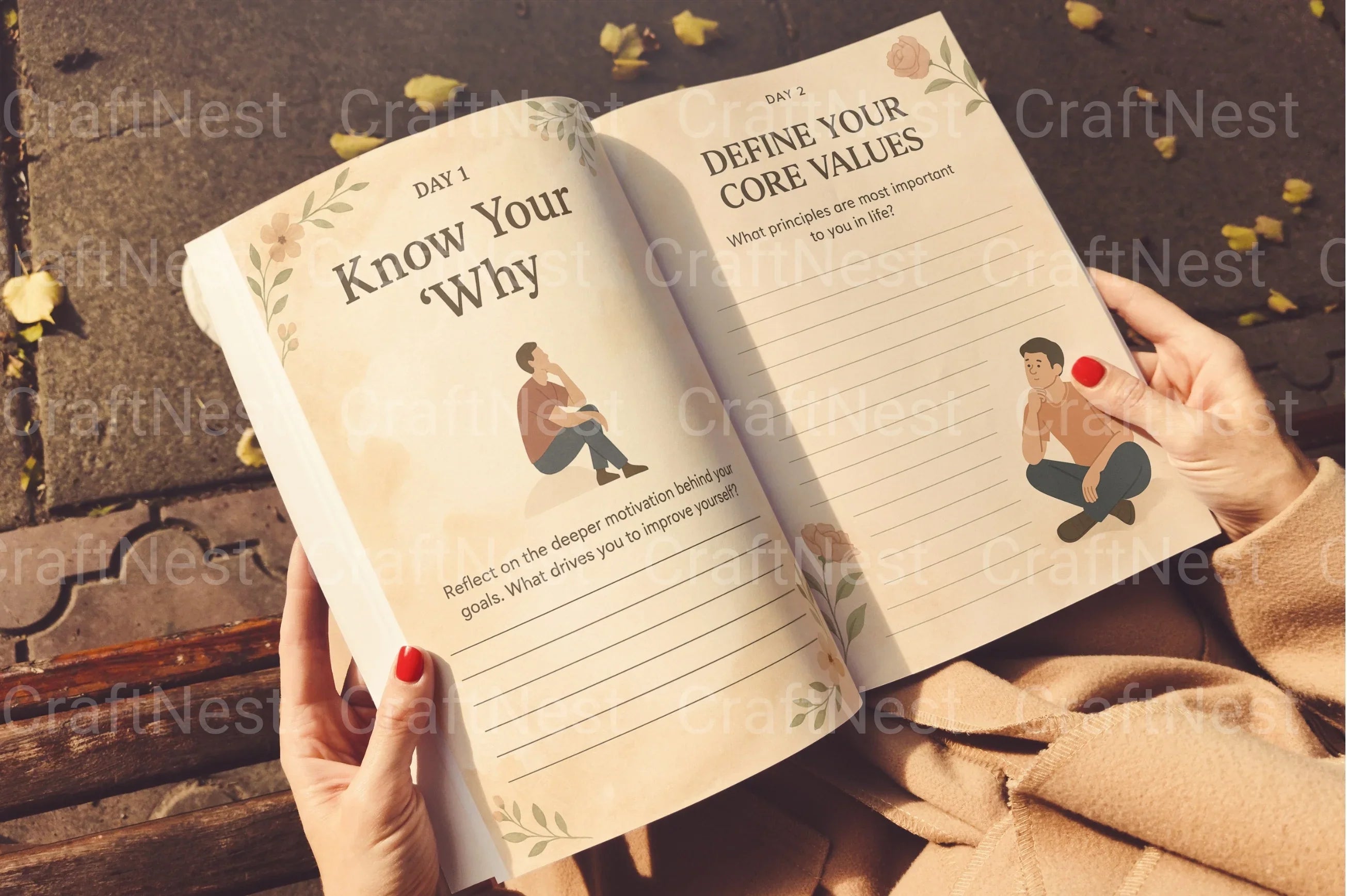 30-Day Self Mastery Journey - CraftNest - Digital Crafting and Art