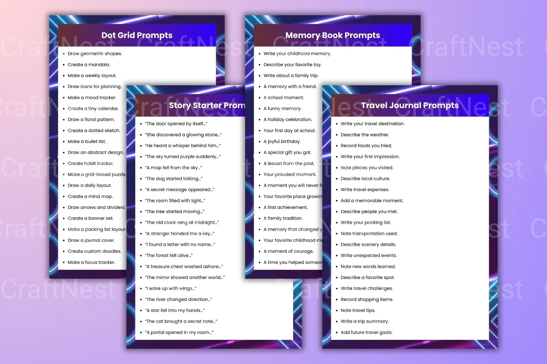 KDP Super Prompt Book for Authors - CraftNest - Digital Crafting and Art