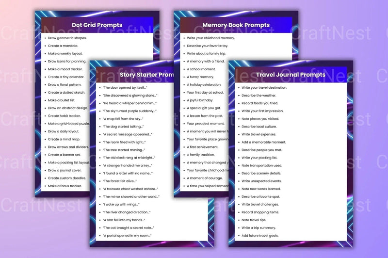 KDP Super Prompt Book for Authors - CraftNest - Digital Crafting and Art