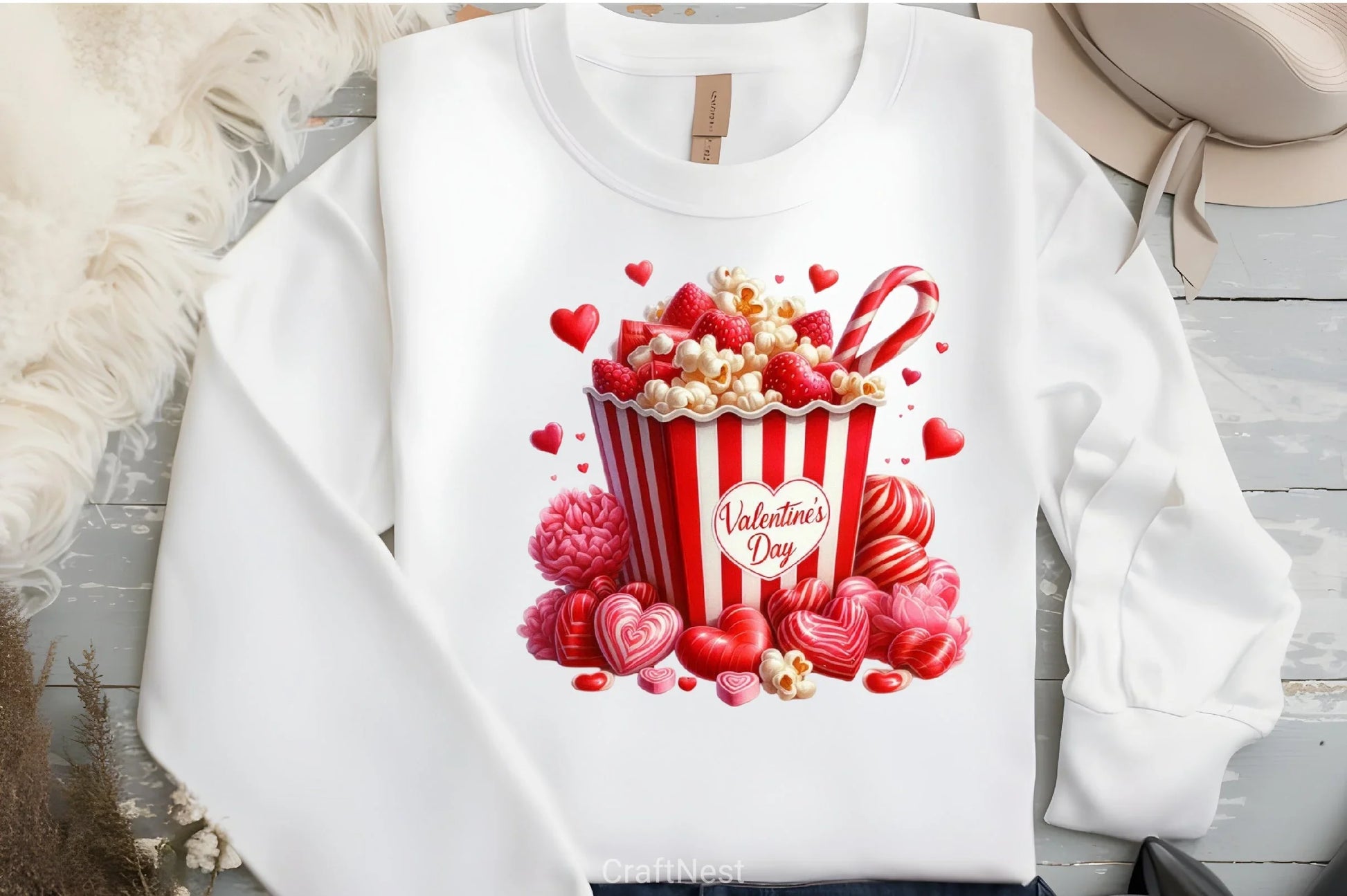 Valentine's Popcorn Clipart Bundle - CraftNest - Digital Crafting and Art