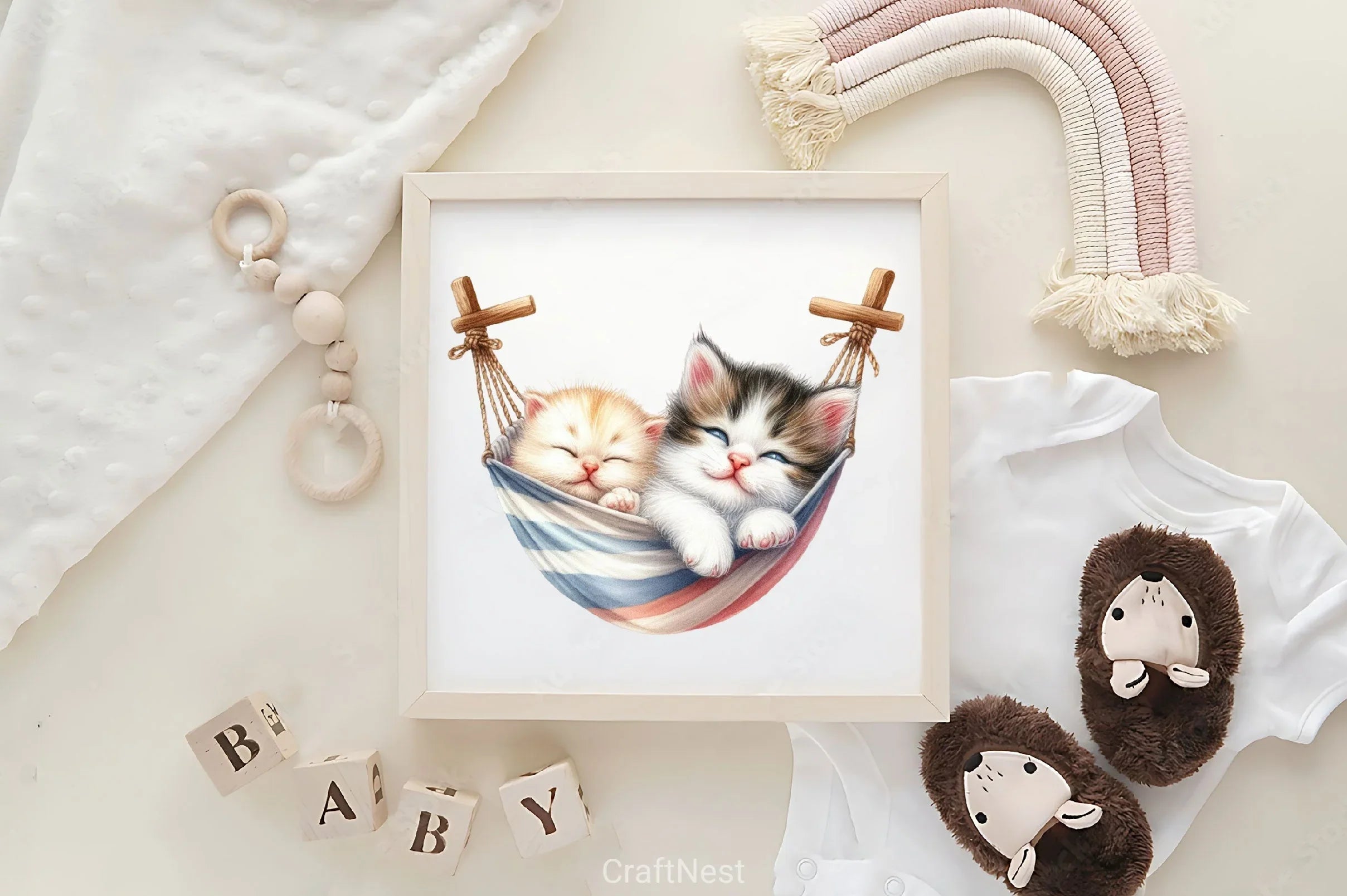 Animals Swing Clipart Bundle - CraftNest - Digital Crafting and Art