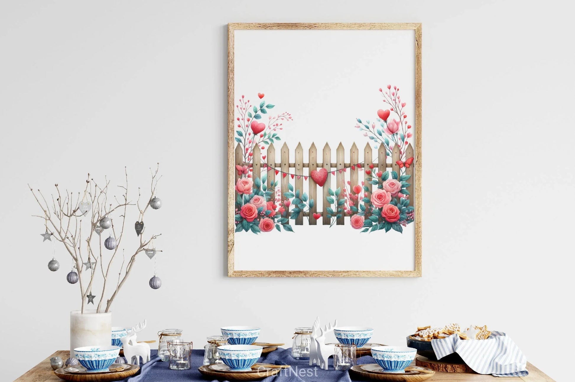 Valentine Fences Clipart Bundle - CraftNest - Digital Crafting and Art