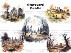 Graveyard Clipart - CraftNest