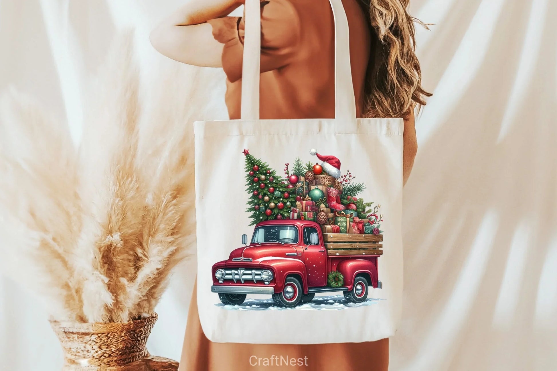 Christmas Truck Clipart Bundle 5 - CraftNest - Digital Crafting and Art